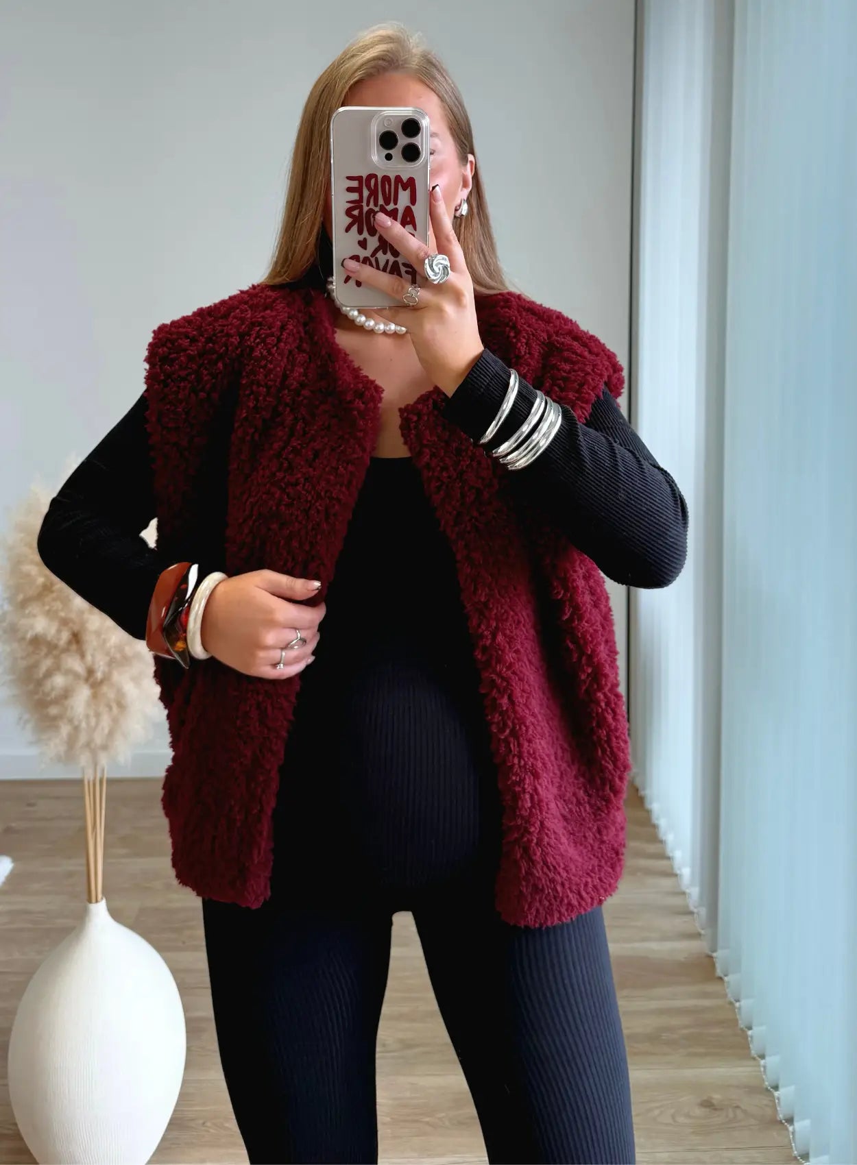 combinaison-de-grossesse-côtelée-noire