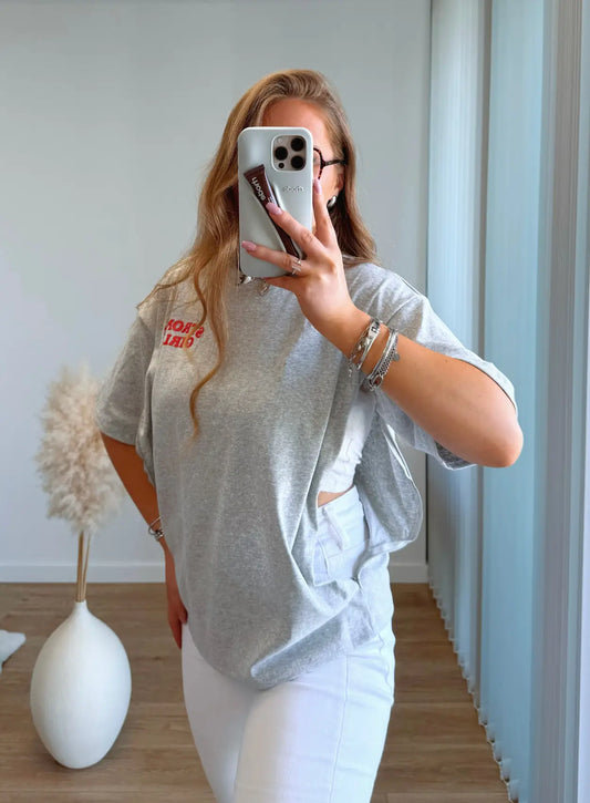 teeshirt-de-grossesse-et-allaitement-gris-avec-ecritures-rouges