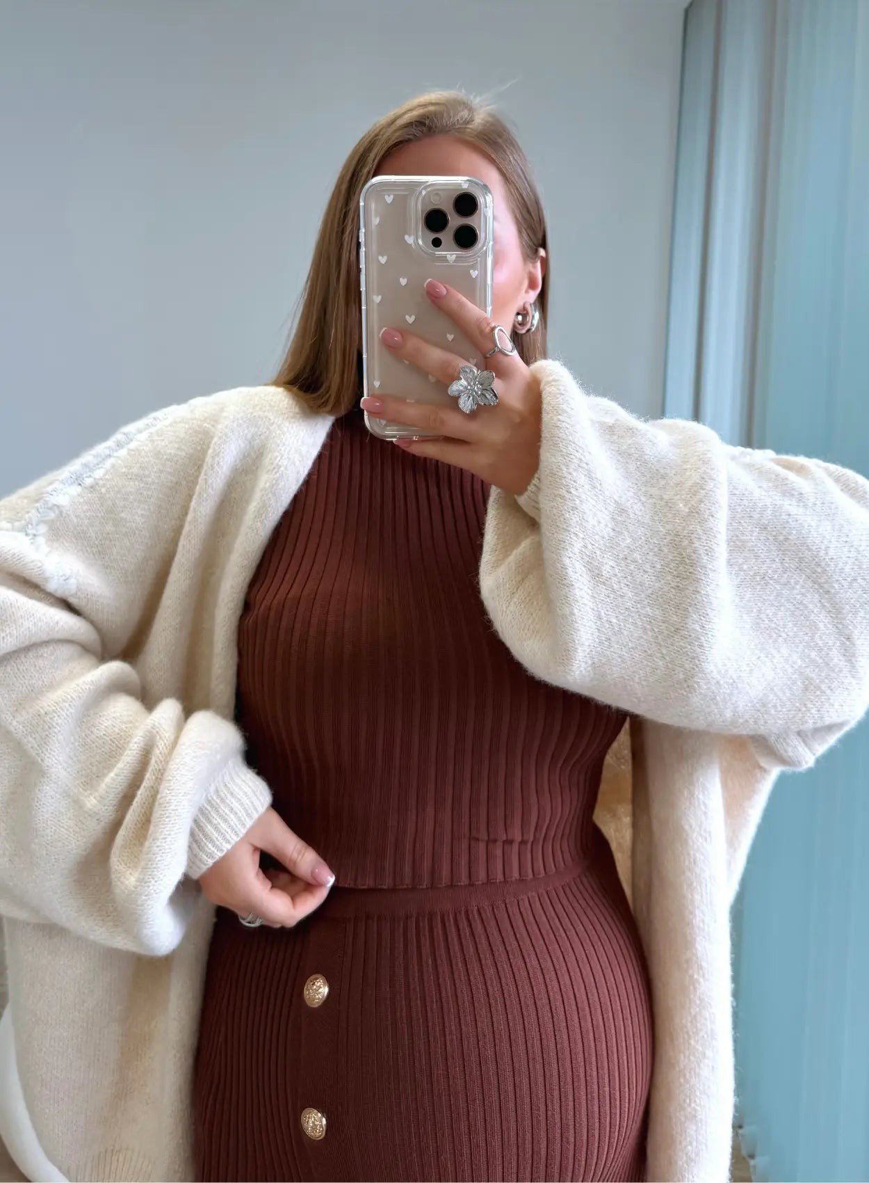 Ensemble-de-grossesse-en-maille-chocolat