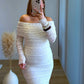 Robe-longue-de-grossesse-col-bardot-crème-en-dentelle