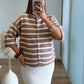 pull-gilet-de-grossesse-en-maille-rayé-blanc-et-beige