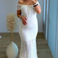 Robe-longue-de-grossesse-blanche-en-dentelle