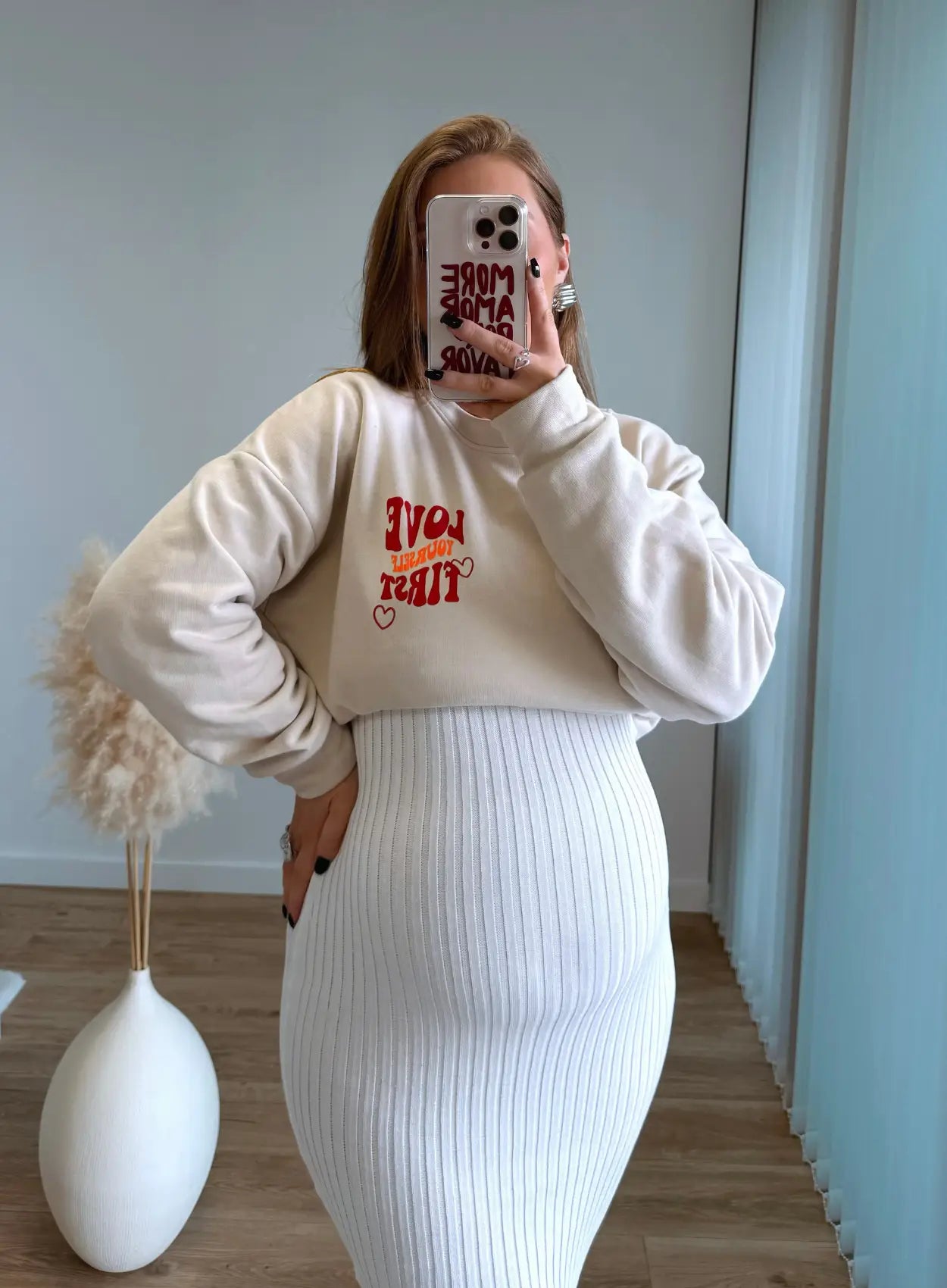 Sweat-de-grossesse-molletonné-love-first