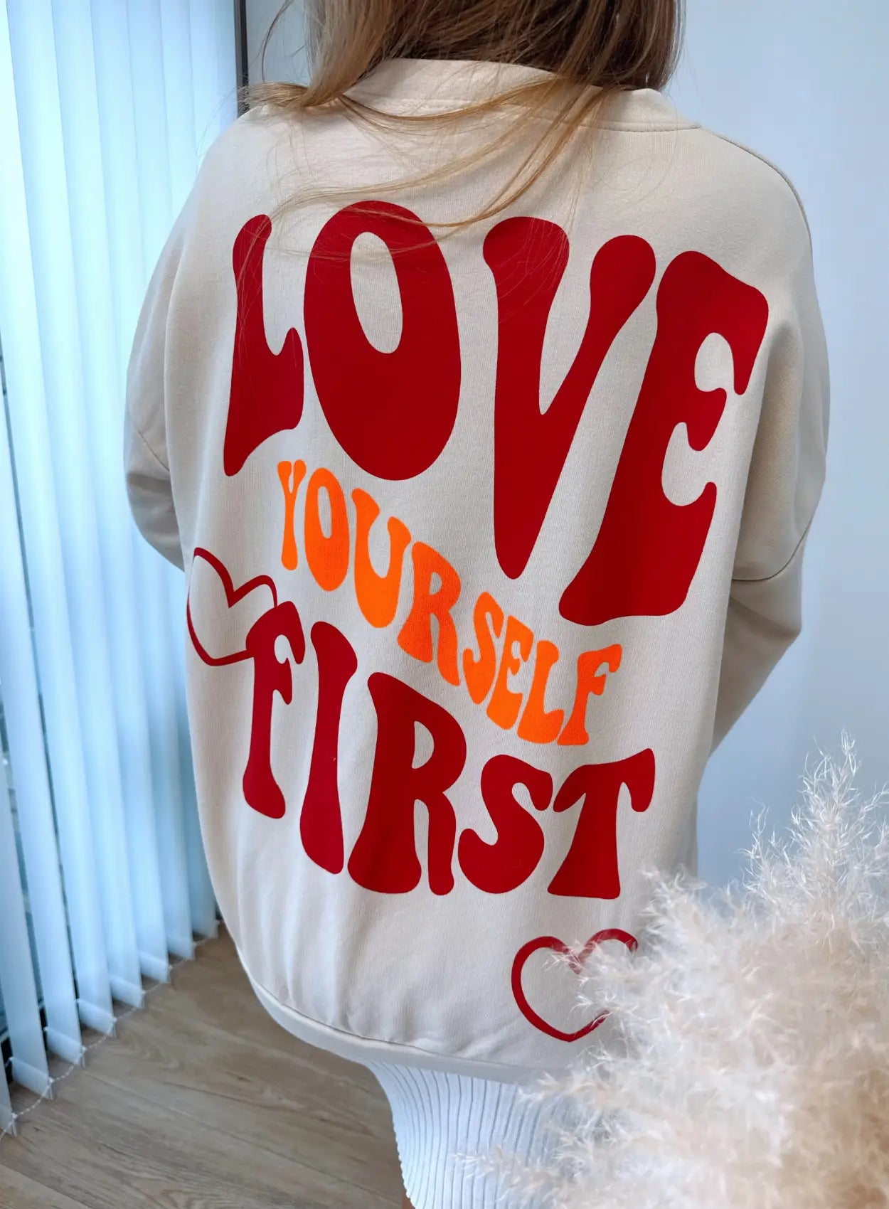 Sweat-de-grossesse-molletonné-love-first