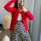 AUTUMN - Pantalon de grossesse motif léopard en coton