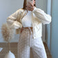 Pantalon-de-grossesse-fluide-à-pois-beige