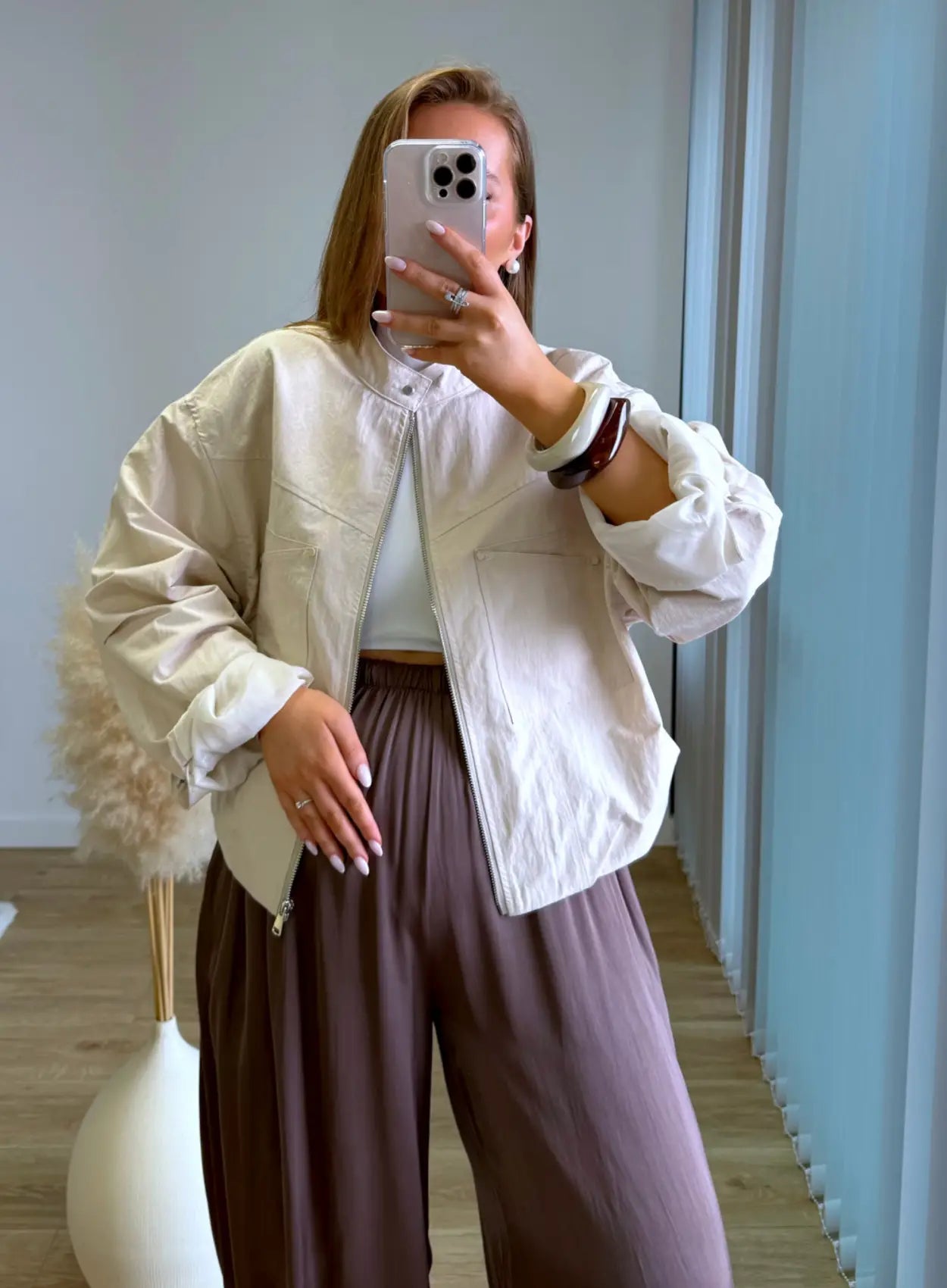 Pantalon-de-grossesse-coupe-ballon-marron