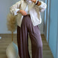 Pantalon-de-grossesse-coupe-ballon-marron