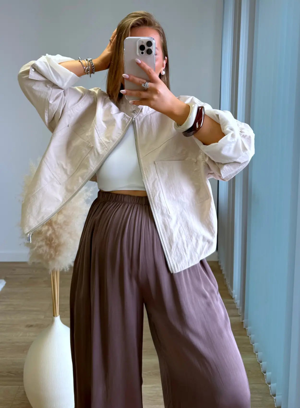 Pantalon-de-grossesse-coupe-ballon-marron