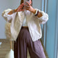 Pantalon-de-grossesse-coupe-ballon-marron