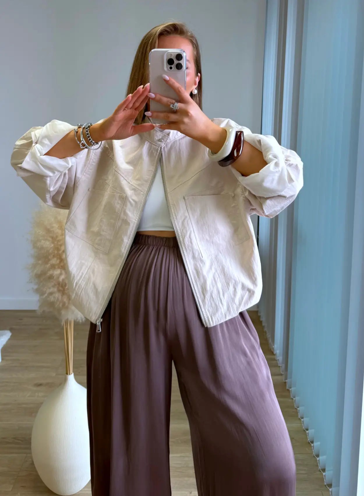 Pantalon-de-grossesse-coupe-ballon-marron