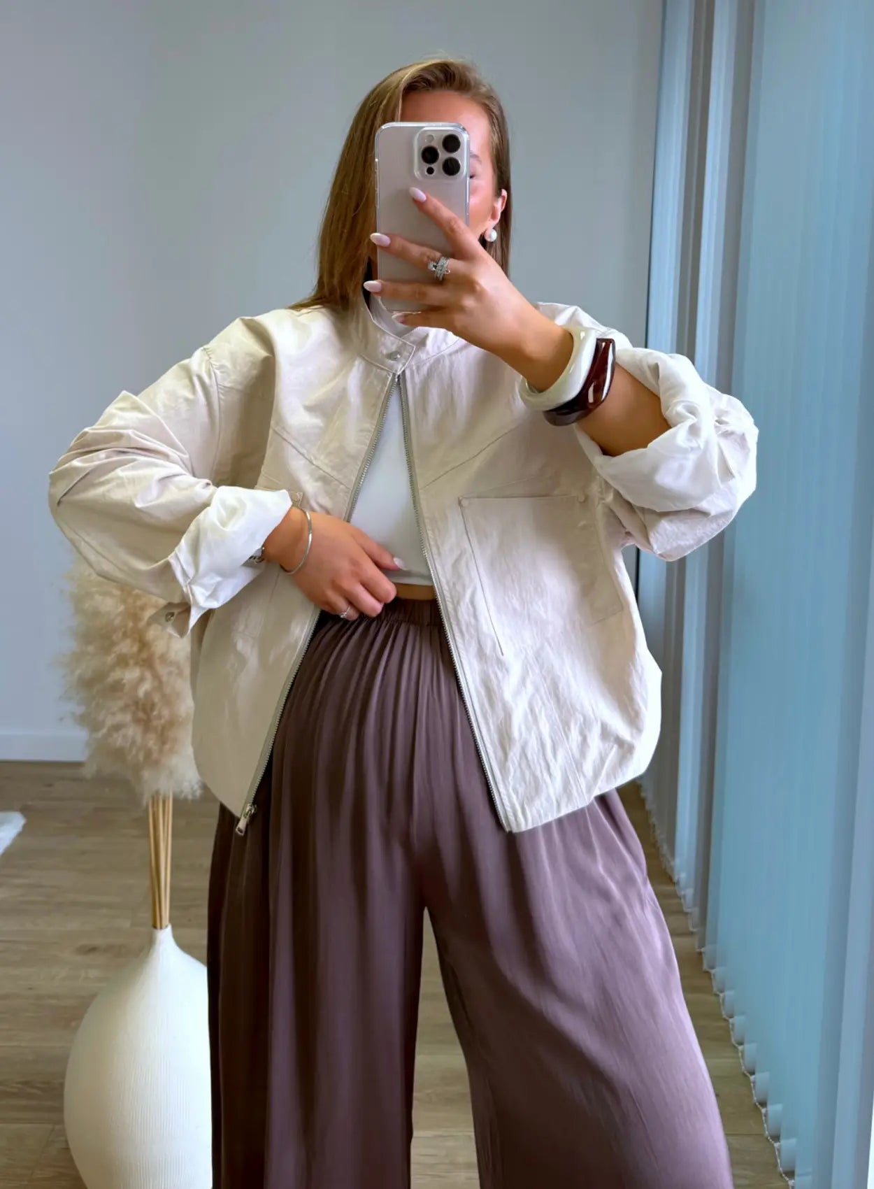 Pantalon-de-grossesse-coupe-ballon-marron