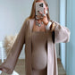ensemble-de-grossesse-taupe-robe-bustier-et-gilet