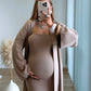ensemble-de-grossesse-taupe-robe-bustier-et-gilet