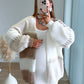 gilet-de-grossesse-en-maille-beige-blanc-et-marron