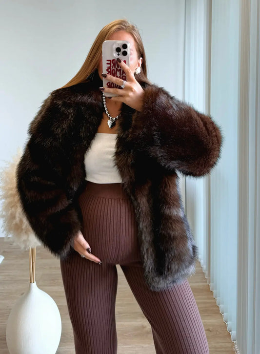 Pantalon-de-grossesse-côtelé-chocolat