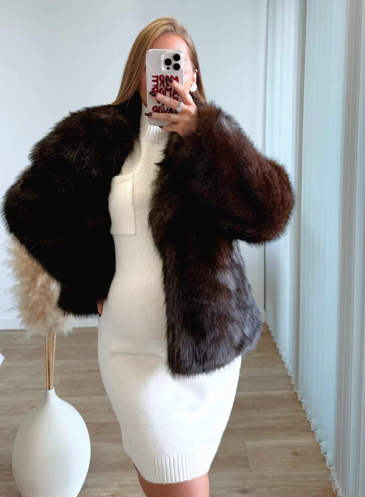 Robe-pull-de-grossesse-douceur-extrème-crème