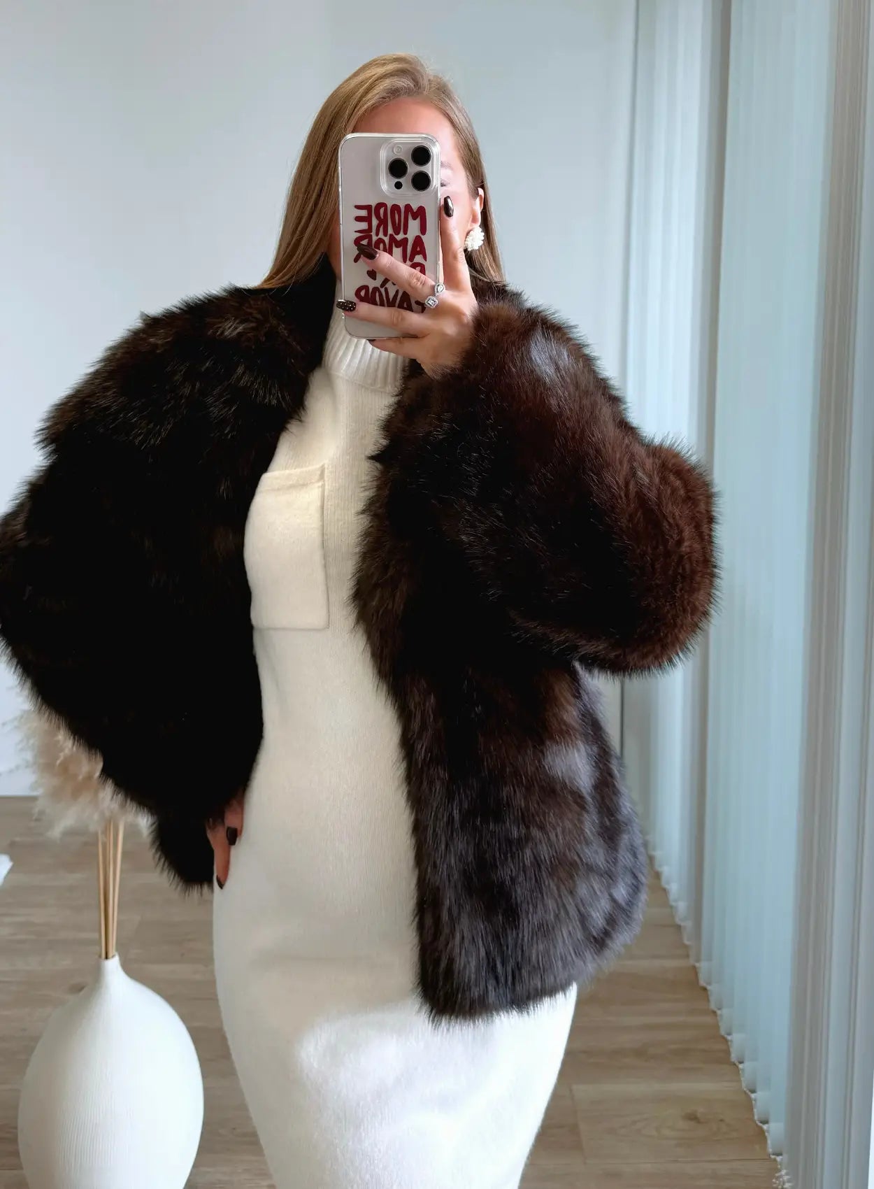 Robe-pull-de-grossesse-douceur-extrème-crème