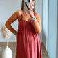 robe-longue-de-grossesse-terracota-en-lin-avec-perles