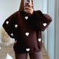 Pull-de-grossesse-à-coeurs-marron-chocolat