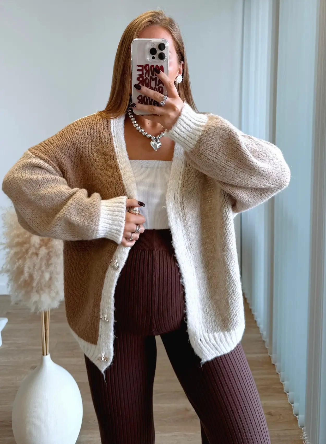 Gilet-de-grossesse-douceur-extrême-bicolore-beige