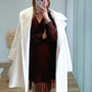 robe-courte-de-grossesse-en-maille-chocolat-manches-longues-à-franges