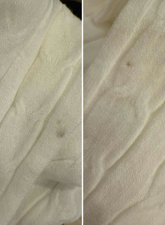 Robe-mi-longue-de-grossesse-torsadée-blanche