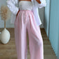 pantalon-de-grossesse-en-lin-à-rayures-roses-et-blanches