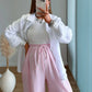 pantalon-de-grossesse-en-lin-à-rayures-roses-et-blanches