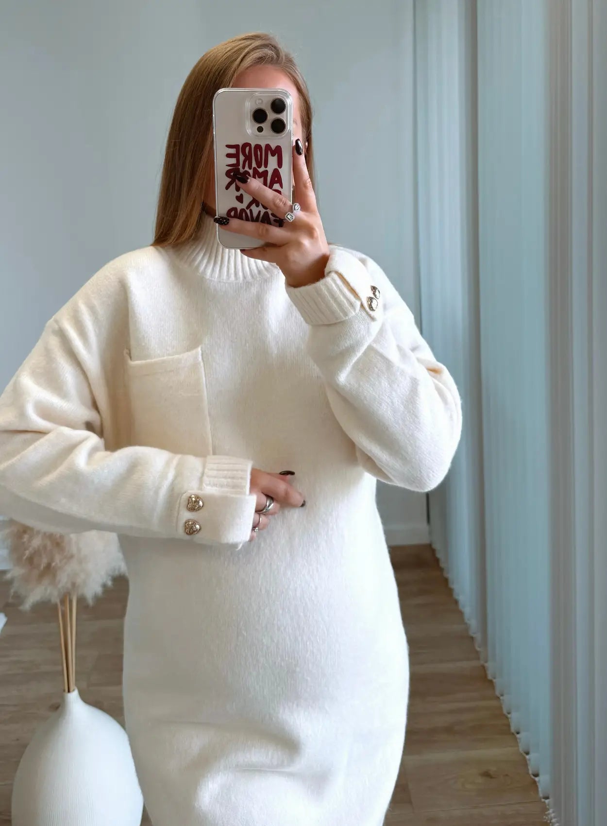 Robe-pull-de-grossesse-douceur-extrème-crème