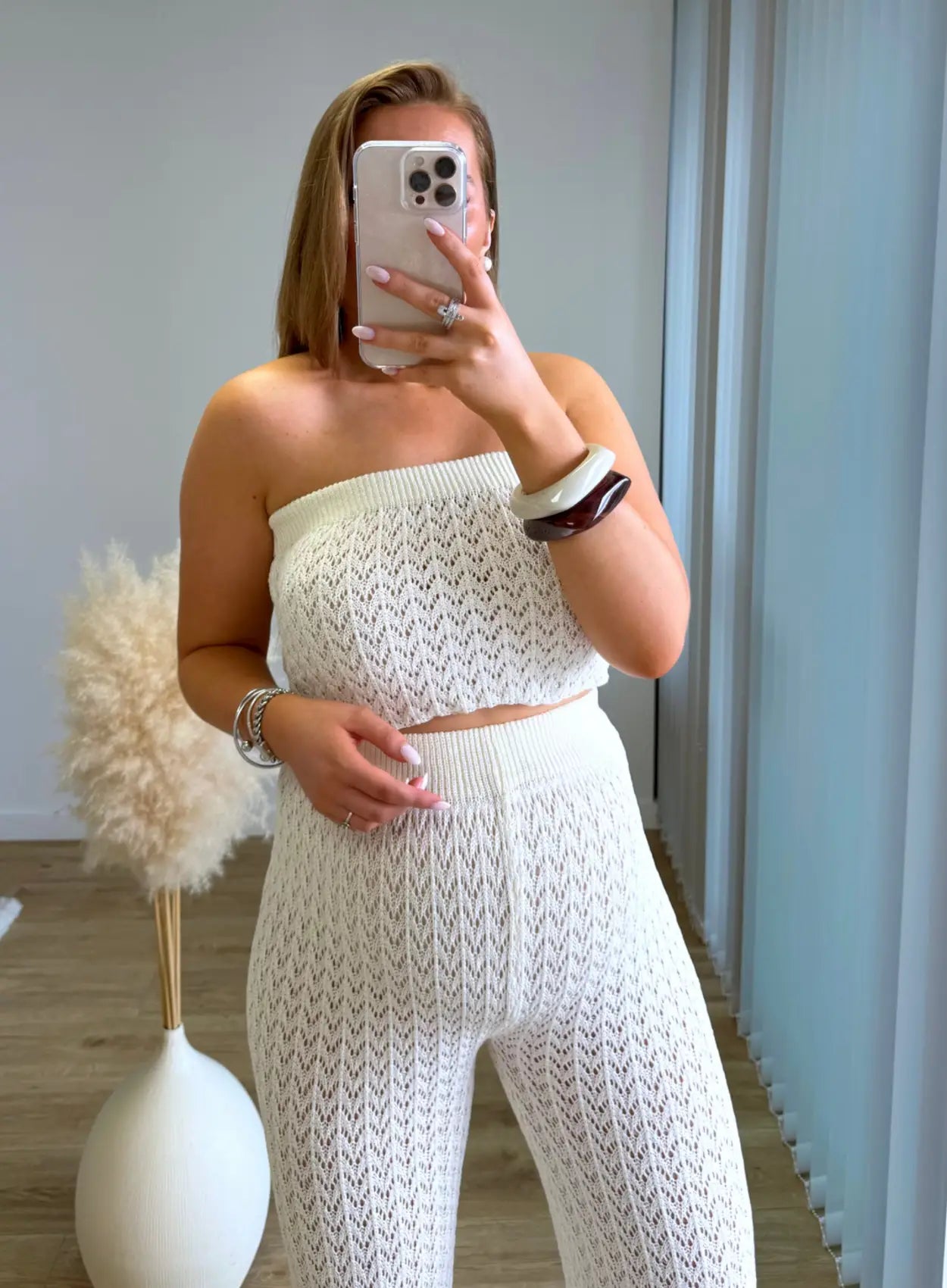 Pantalon-de-grossesse-en-crochet-crème 
