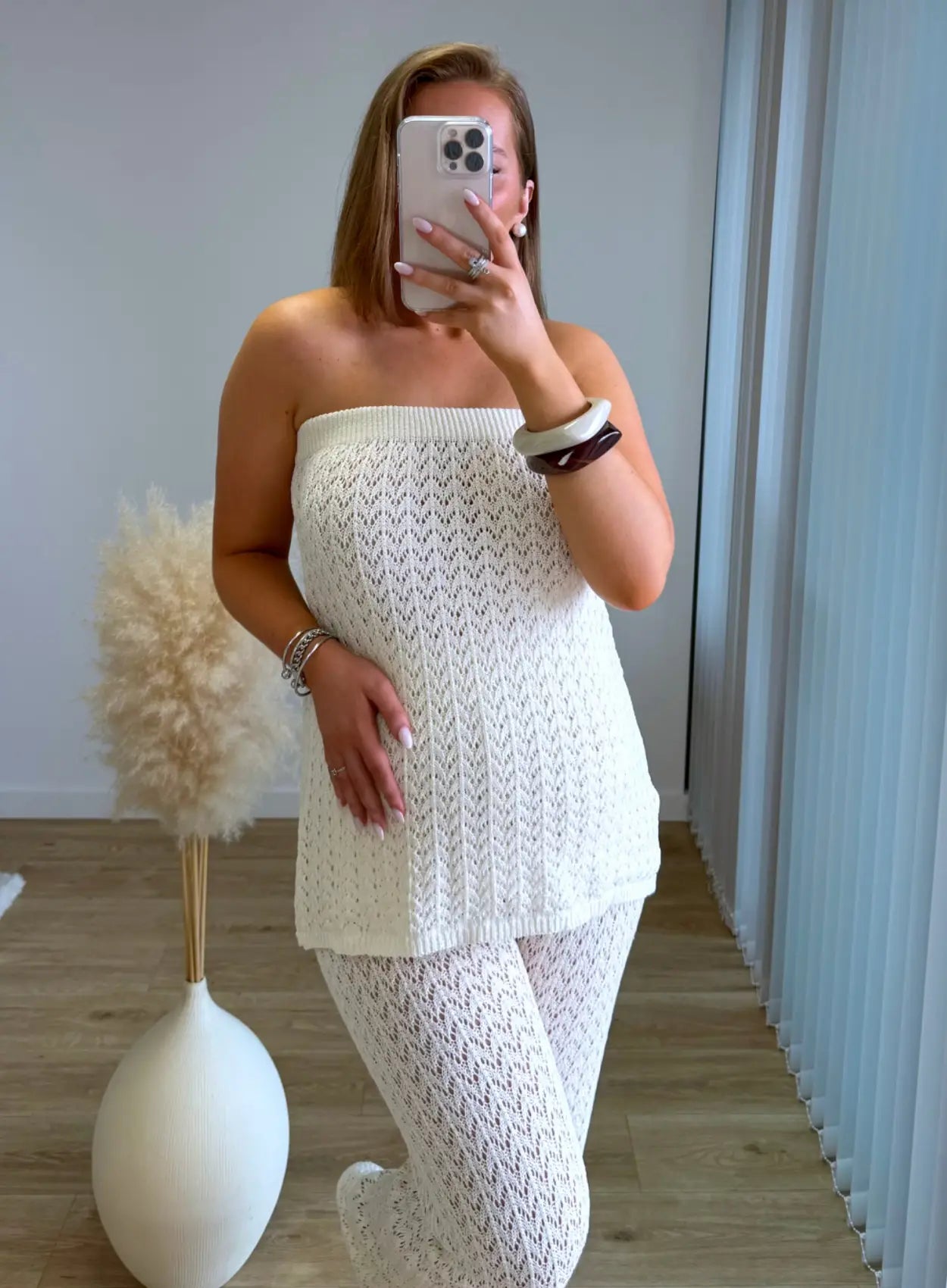Pantalon-de-grossesse-en-crochet-crème 