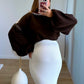 Pull-de-grossesse-en-maille-chocolat