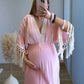 Robe-longue-de-grossesse-bohème-rose