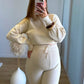 Ensemble-de-grossesse-en-maille-beige-pull-+-pantalon