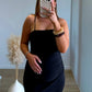 robe-longue-noire-de-grossesse-à-bretelles-moulante
