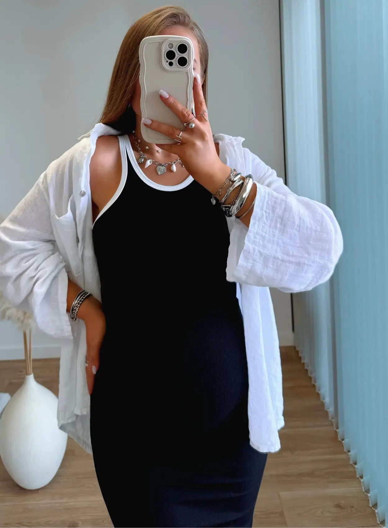 chemise-de-grossesse-en-100%-lin-blanche