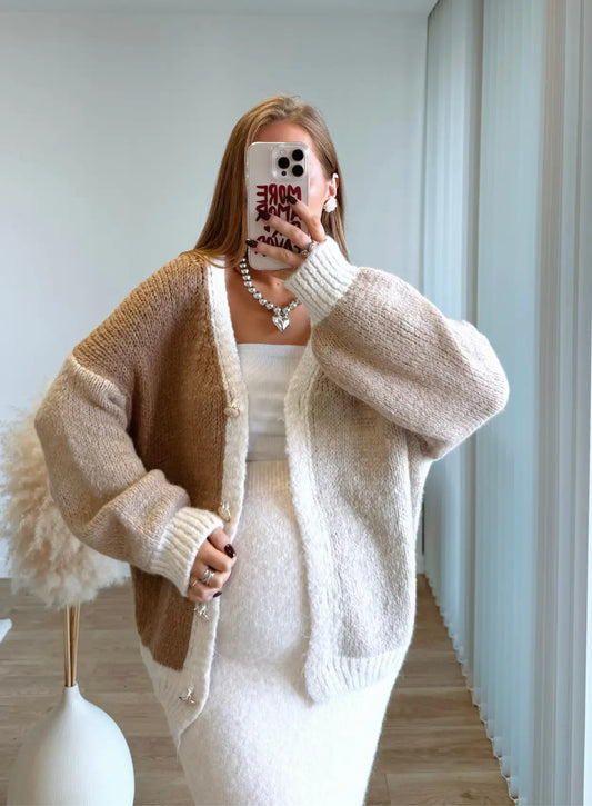 Gilet-de-grossesse-douceur-extrême-bicolore-beige