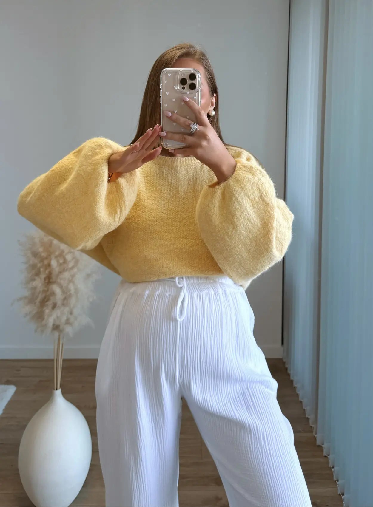 Pantalon-de-grossesse-blanc-en-gaze-de-coton