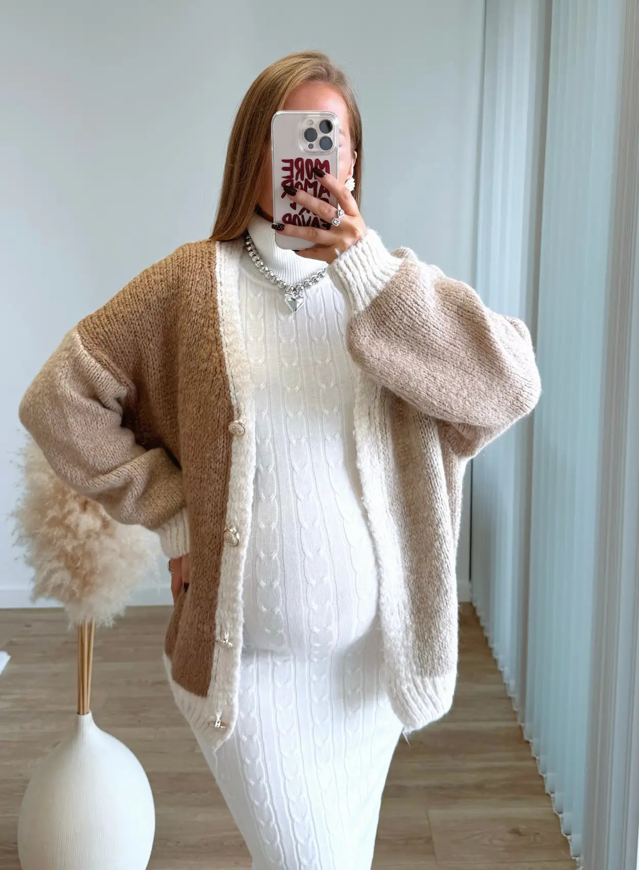 Gilet-de-grossesse-douceur-extrême-bicolore-beige