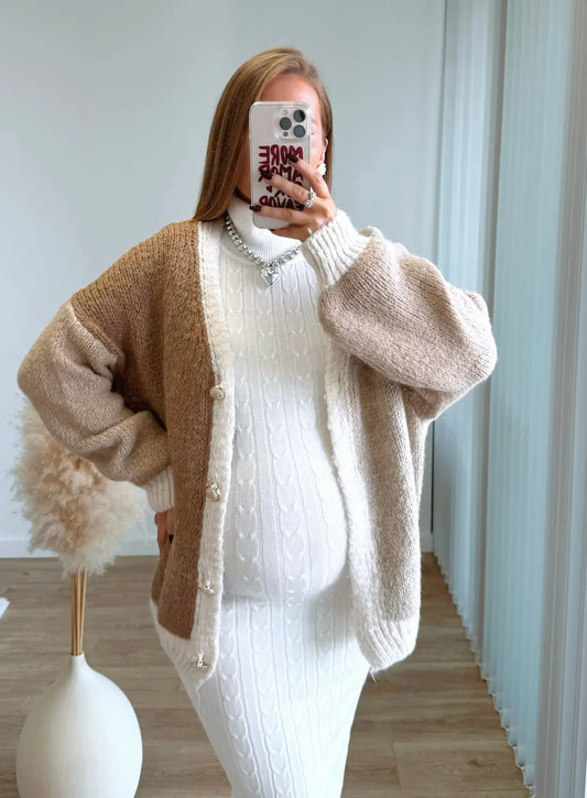 Gilet-de-grossesse-douceur-extrême-bicolore-beige