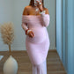 robe-longue-de-grossesse-col-bardot-cérémonie-avec-dentelle