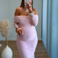 robe-longue-de-grossesse-col-bardot-cérémonie-avec-dentelle