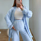 ensemble-de-grossesse-kimono-en-lin-à-rayures-blanches-et-bleues
