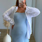 robe-courte-de-grossesse-bustier-bleu-avec-volants-blanc