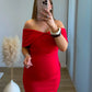 Robe-longue-de-grossesse-cérémonie-rouge