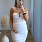 Robe-bustier-longue-de-grossesse-en-maille-et-dentelle