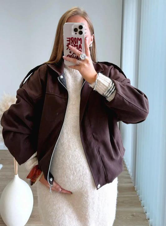 veste-bomber-de-grossesse-en-daim-marron