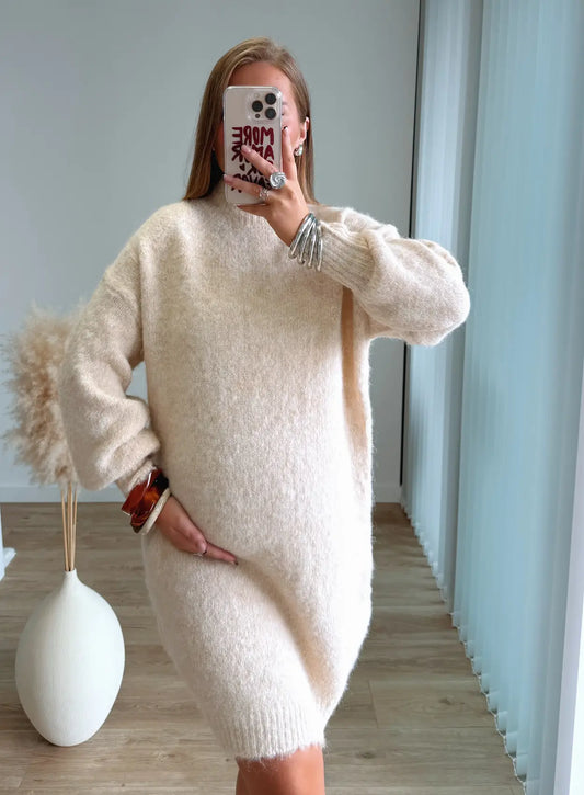 robe-pull-de-grossesse-en-maille-beige