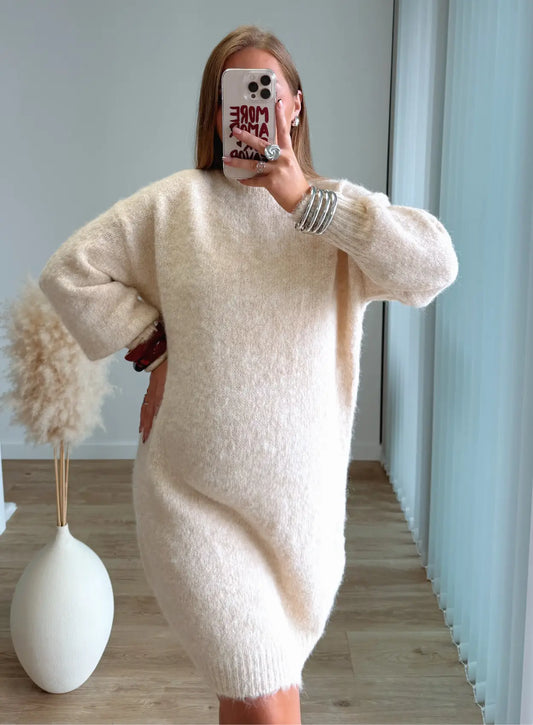 robe-pull-de-grossesse-en-maille-beige
